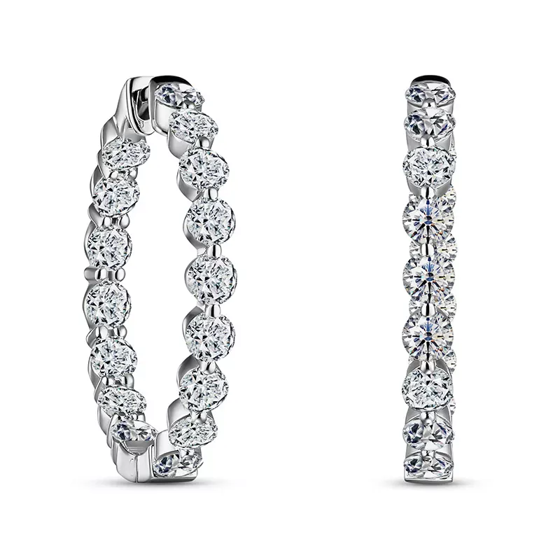  ALROSA Diamonds 1P110E21S Серьги Premium Фото 1