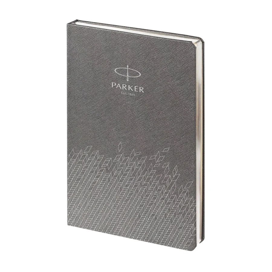 Parker P_1111005 Ежедневник недатированный, серый c нанесением Logo  Фото 1