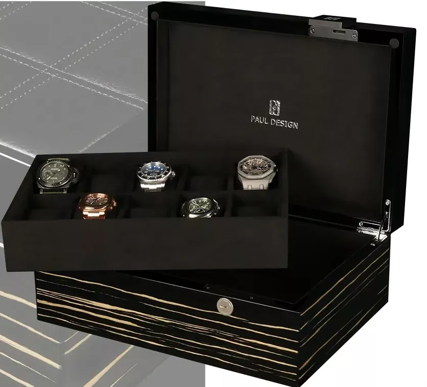 PAUL DESIGN Шкатулка для 10 часов PAUL DESIGN Collector10HBs  Фото 2