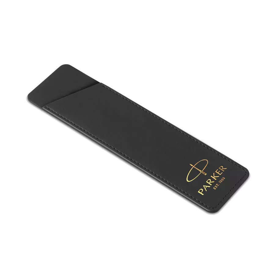 Parker 2023016 Чехол, матово-черный с золотым тиснением 