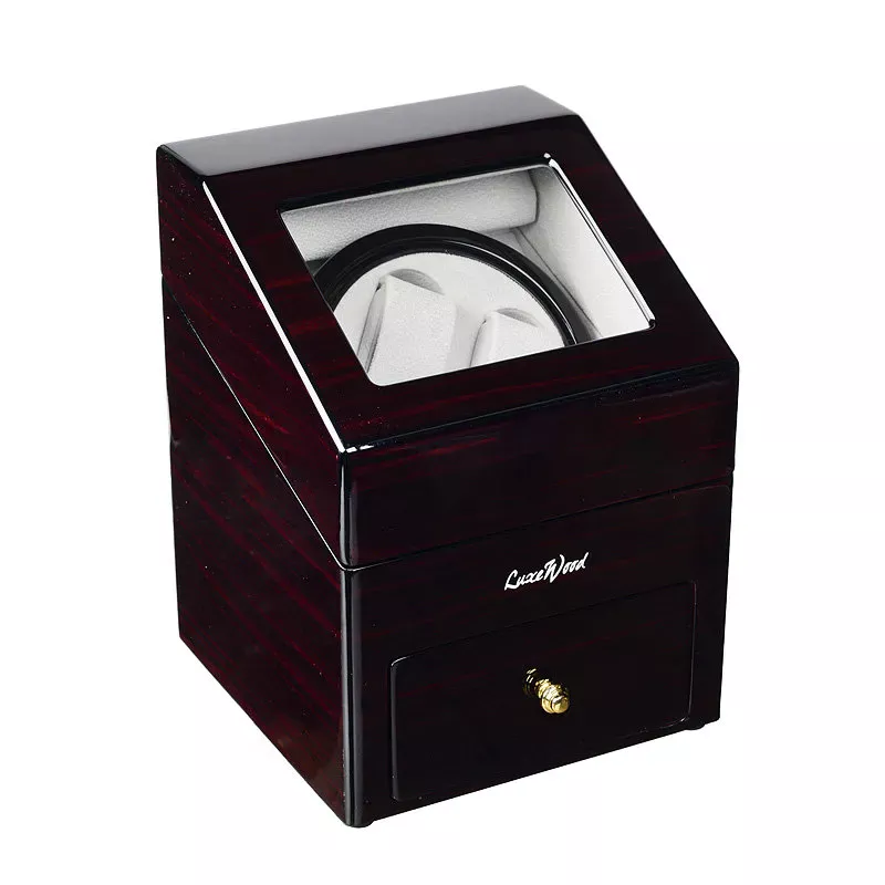 Luxewood Шкатулка для 2 часов с автоподзаводом Luxewood LW621-5  Фото 1
