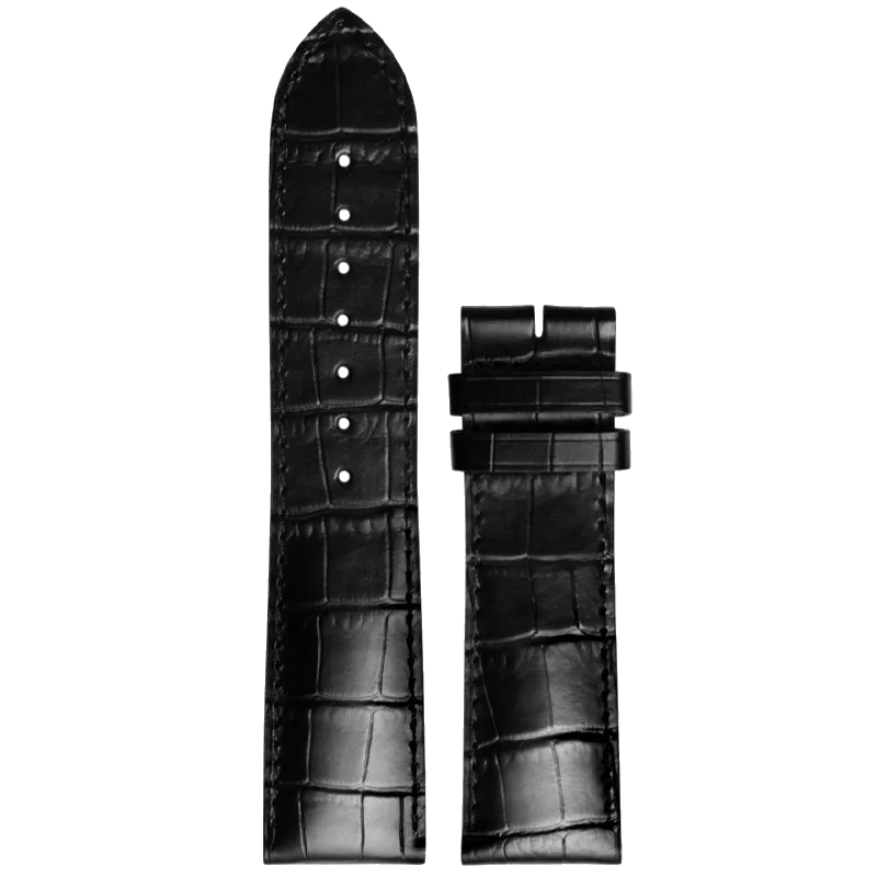 Longines L682108161 Ремень черный, без замка 