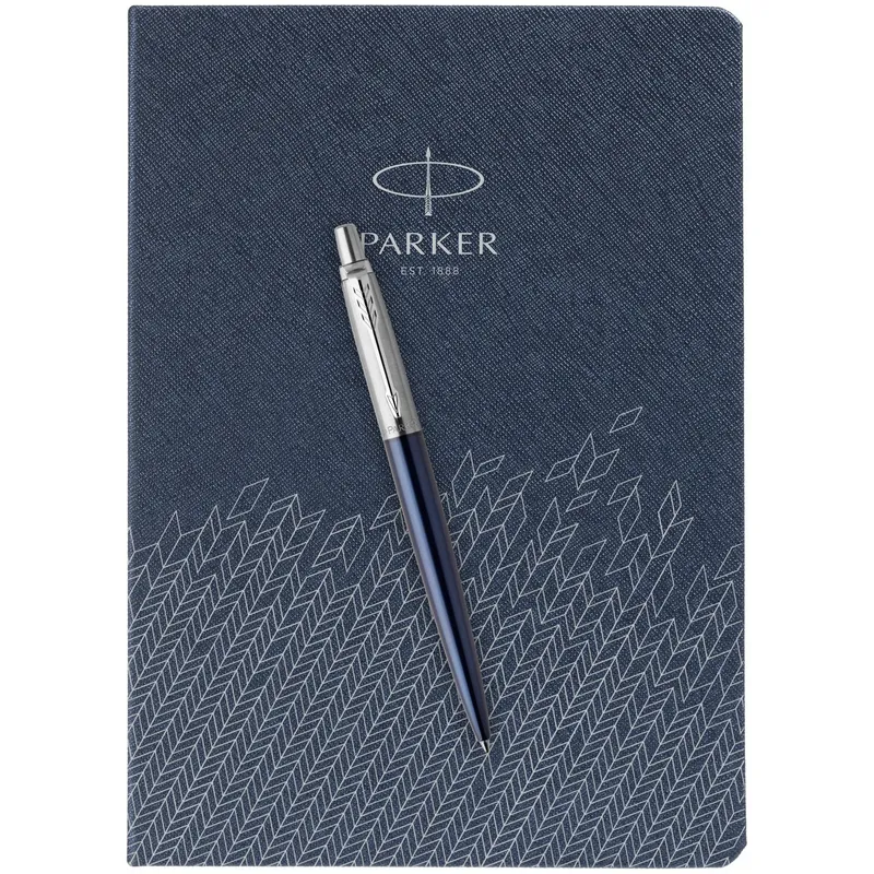 Parker Набор:Шар.ручка Jotter Royal Blue CT BP (1953186) + Ежедневник синий недат. (PL1951110_5403186)  Фото 5