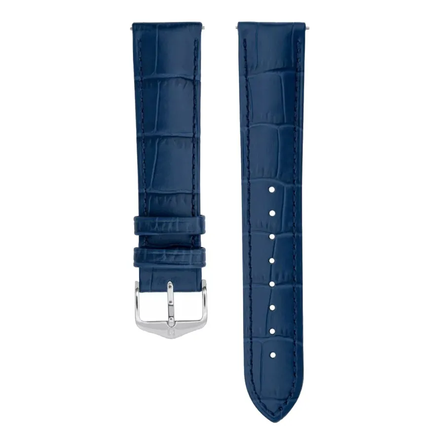 HIRSCH Ремешок 0102 80 80 24 Silver Sette Duke 