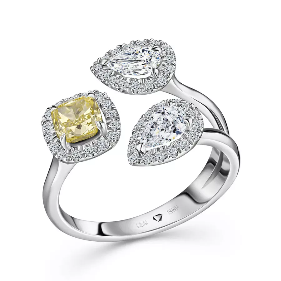 ALROSA Diamonds 0F209315S Кольцо  Фото 1