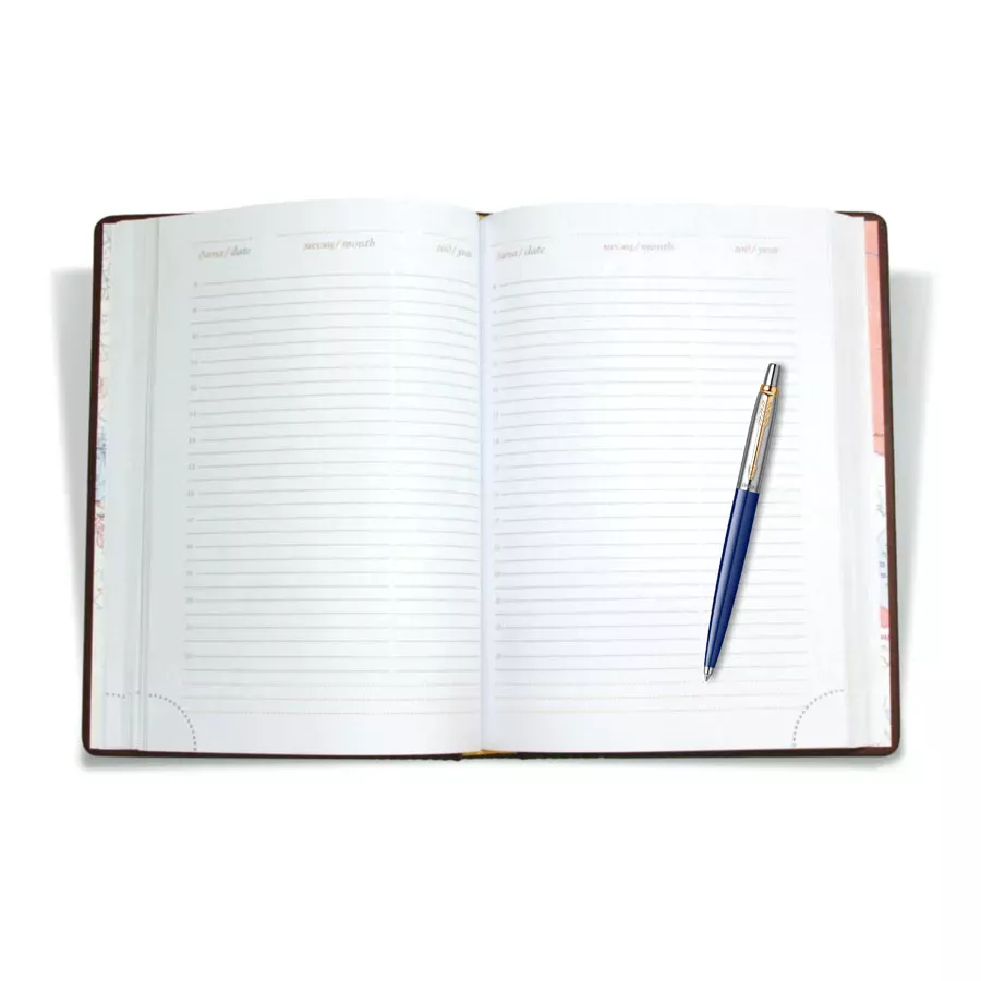 Parker Набор: Шар. ручка K160 Jotter Special Blue GT BP (1902662) + Ежедневник син. недат. (190264_5402662)  Фото 4