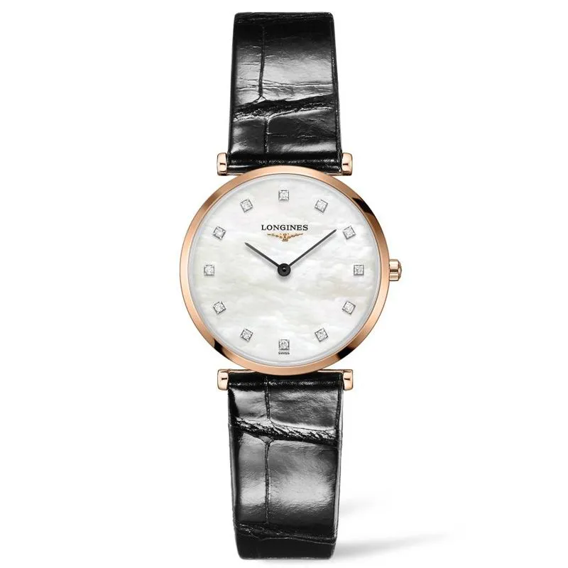 Купить Наручные часы Longines L4.512.1.97.2 Elegance в Sibtime Наручные часы Longines L4.512.1.97.2 Elegance