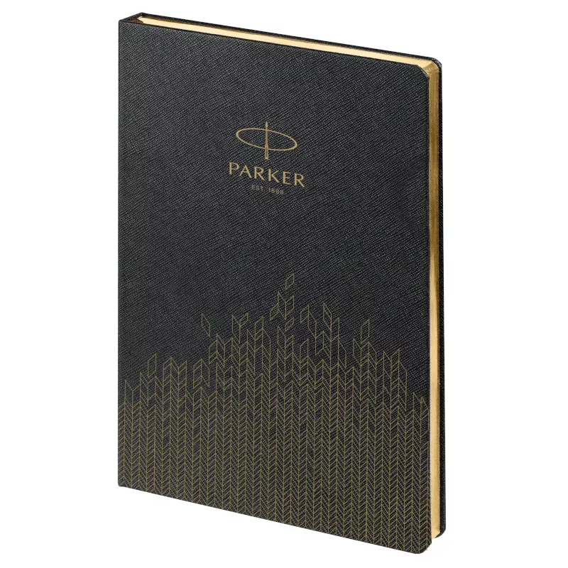 Parker P1_1113305 Ежедневник, недатированный, черный c нанесением Logo Parker 