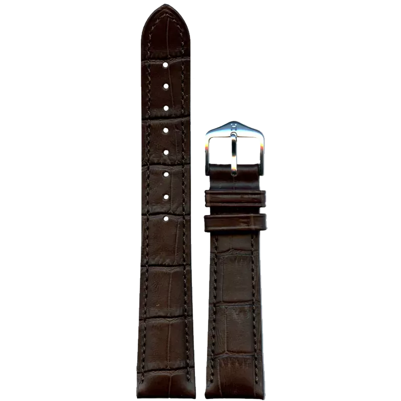 HIRSCH Ремешок 0102 90 10 19 Silver Sette Duke 