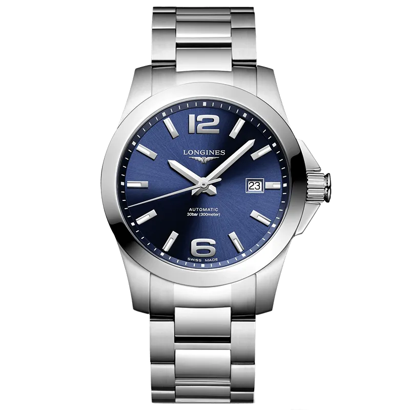 Лонжин конквест 39 мм. Longines l3.777.4.99.6. Часы Longines Conquest Automatic. Longines Conquest 41.