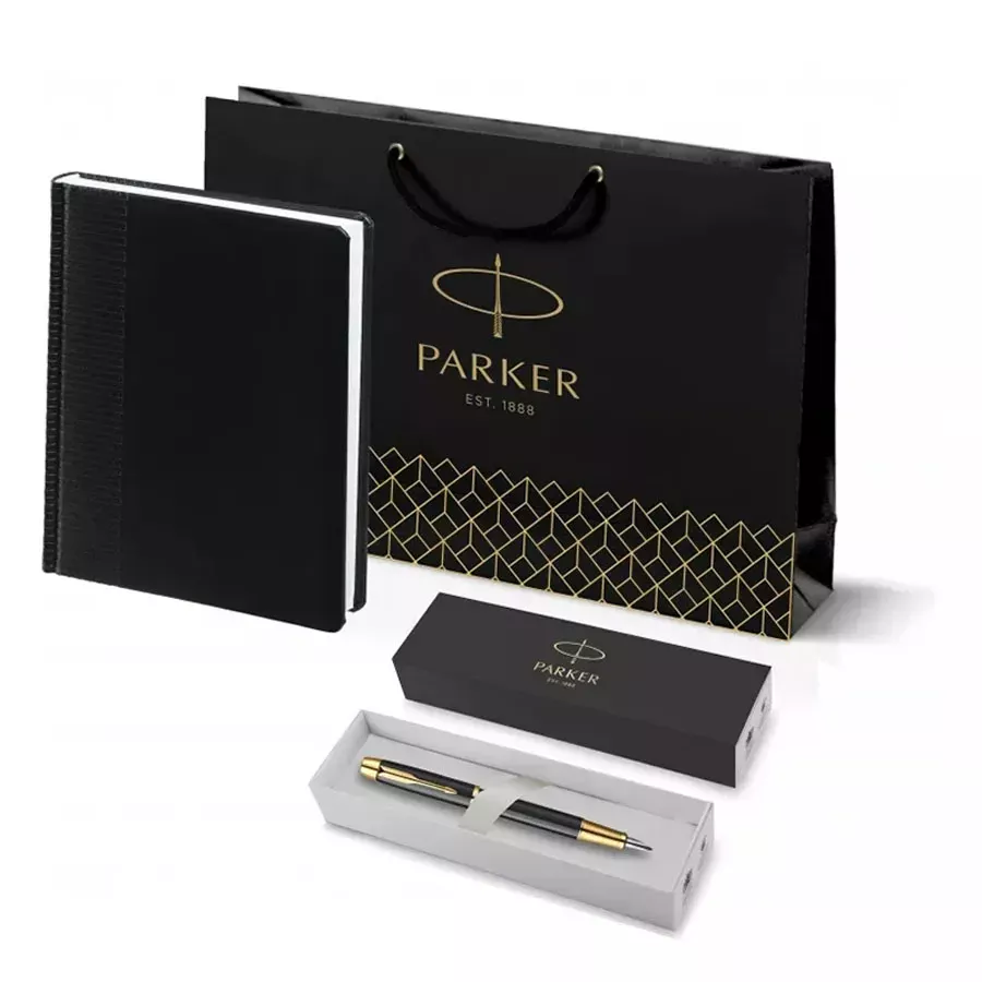Parker Набор: Роллер IM Core Black CT RB (1931658) + Ежедн.чер. недат. (193_2645.301658) 