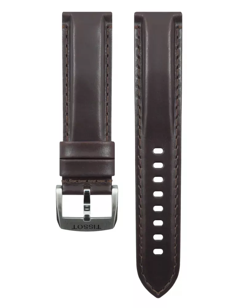 Tissot T852046836 Ремень коричн. с пряжкой 20х20мм (T610046837) 