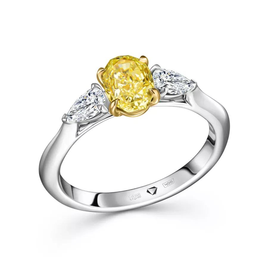 ALROSA Diamonds 0F270415S Кольцо  Фото 1
