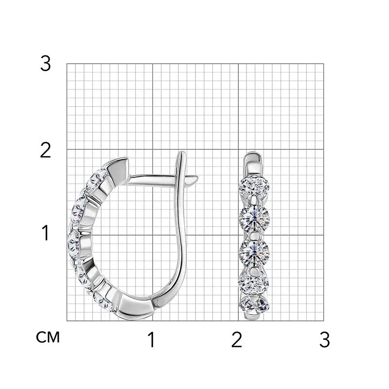 ALROSA Diamonds 1C010121S Серьги  Фото 4