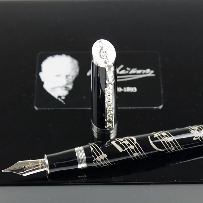 Montegrappa TCHAIK-B-FP-F Перьевая ручка Montegrappa Tchaikovsky «Черный Лебедь»  Фото 4