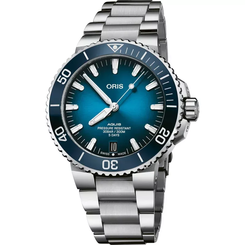 Наручные часы  Oris 400 7763 4135-07 8 24 09PEB Aquis Фото 1