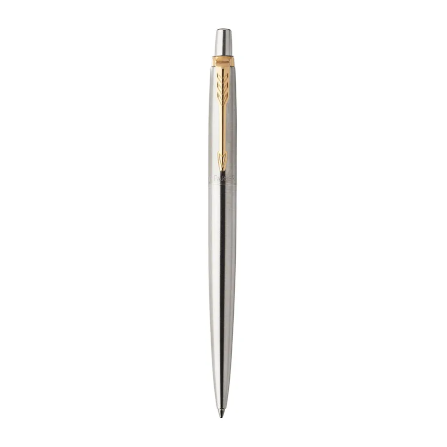 Parker Набор:Шар.ручка Jotter St. Steel GT BP (1953182) + Ежедневник коричн. недат. (1951110_5593182)  Фото 6