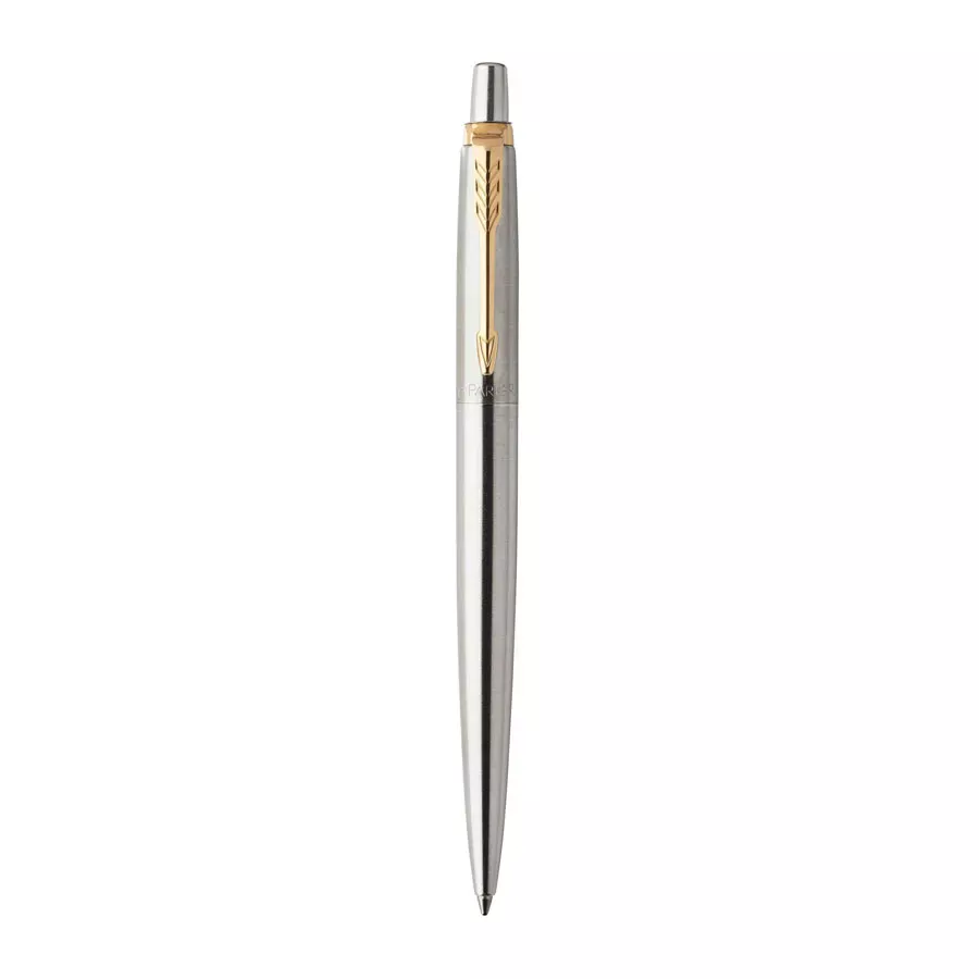 Parker Набор:Шар.ручка Jotter St. Steel GT BP (1953182) + Ежедневник коричн. недат. (1951110_5593182)  Фото 6