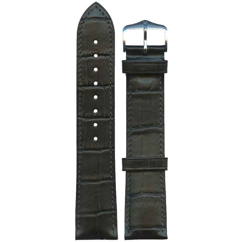 HIRSCH Ремешок 0102 82 50 22 Silver Sette Duke XL 