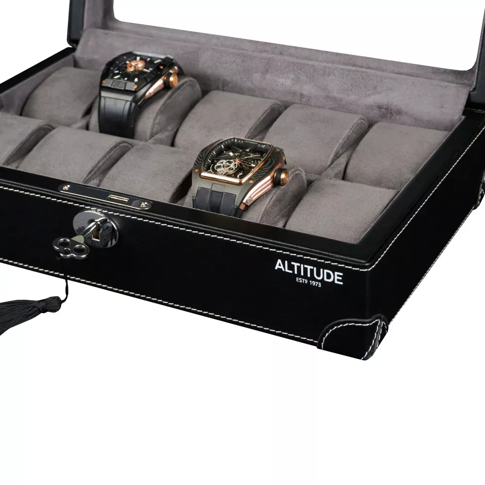 Altitude Шкатулка для 10 часов Altitude WBL10-BGR-W  Фото 3