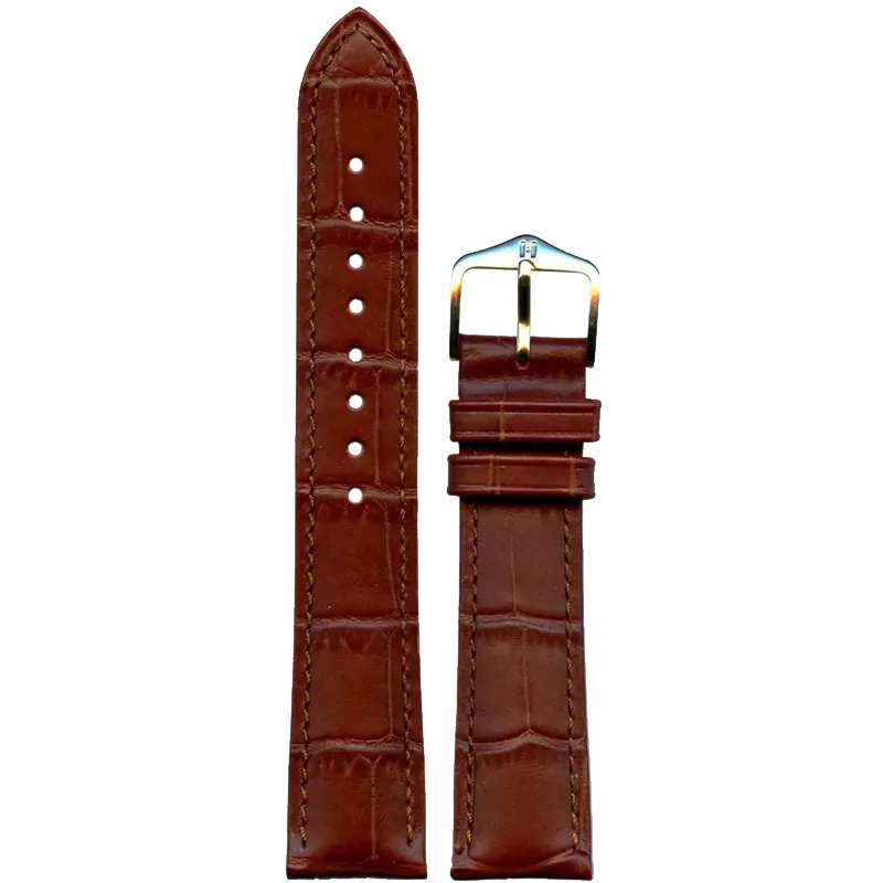 HIRSCH Ремешок 0102 81 70 18 Gold Sette Duke 