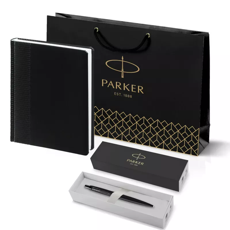 Parker Набор: Шар.руч Jotter XL SE20 Monochrome BlackBP(2122753) + Ежедн. недат. (PRPRBLK2122753)  Фото 1