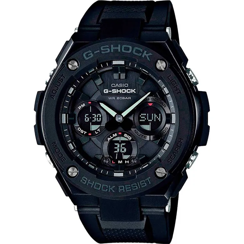 Casio G-Shock GST-S100G-1B + браслет  Фото 1
