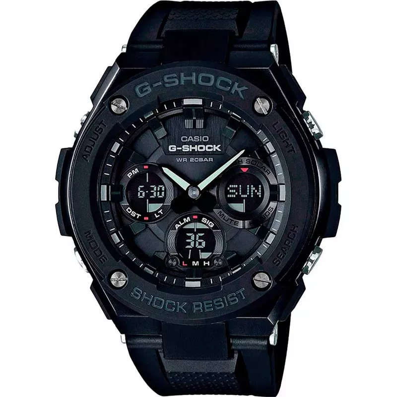Casio G-Shock GST-S100G-1B + браслет  Фото 1