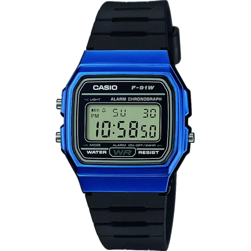 Купить Наручные часы Casio Collection F-91WM-2A в Sibtime Наручные часы Casio Collection F-91WM-2A