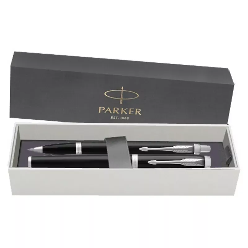 Parker Набор: Роллер IM Core Black CT RB (1931658) + Ежедн.чер. недат. (193_2645.301658)  Фото 2