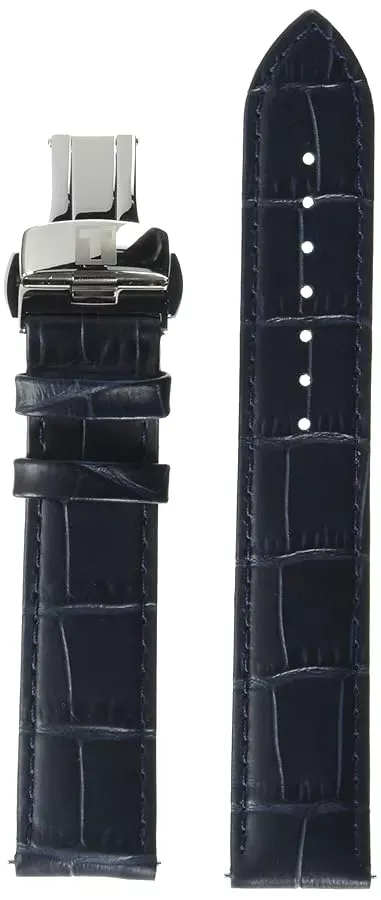 Tissot T852032781 Ремень синий, с клипсой 19х18мм (T610032786)  Фото 1