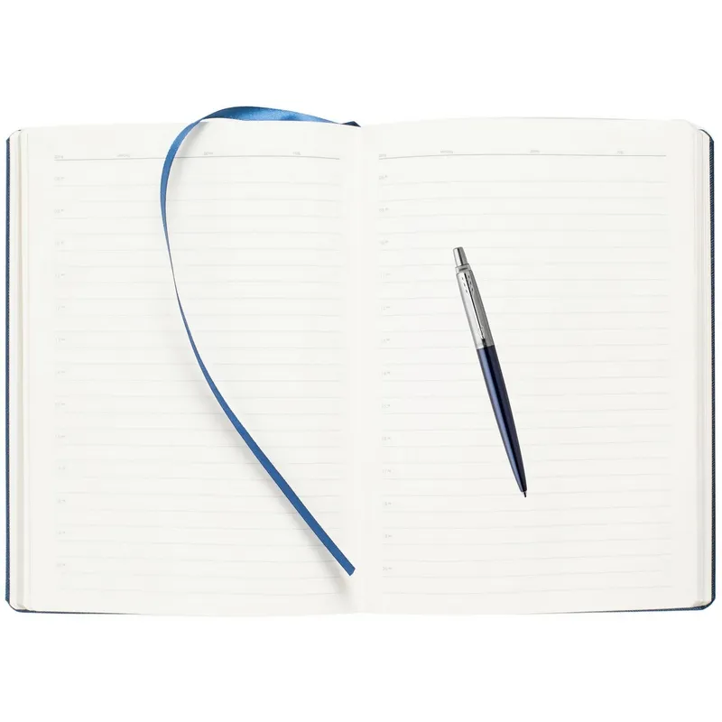 Parker Набор:Шар.ручка Jotter Royal Blue CT BP (1953186) + Ежедневник синий недат. (PL1951110_5403186)  Фото 8