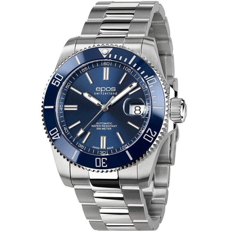 Купить Наручные часы Epos 3504.131.96.16.30 Diver в Sibtime Фото 4 Наручные часы Epos 3504.131.96.16.30 Diver Фото 4