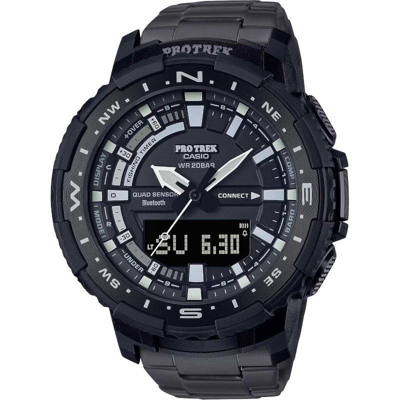 Купить Наручные часы Casio Pro Trek PRT-B70YT-1 в Sibtime Наручные часы Casio Pro Trek PRT-B70YT-1