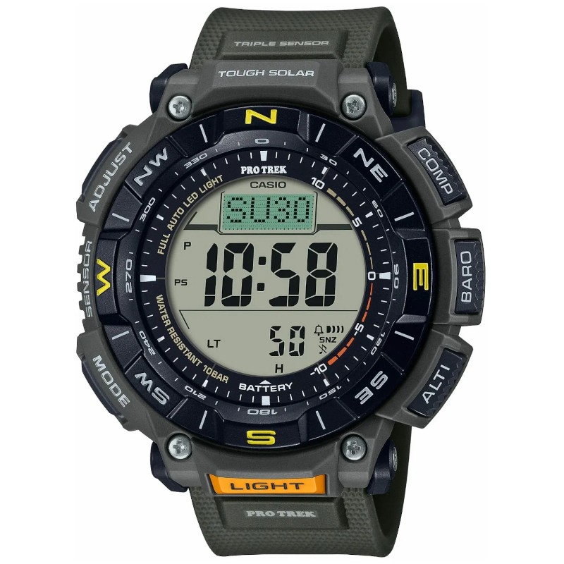 Купить Наручные часы Casio Pro Trek PRG-340-3 в Sibtime Наручные часы Casio Pro Trek PRG-340-3